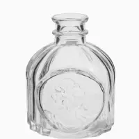 Ваза настольная стекло "Миниатюра" (набор 12 шт) 8-13 см, прозрачный