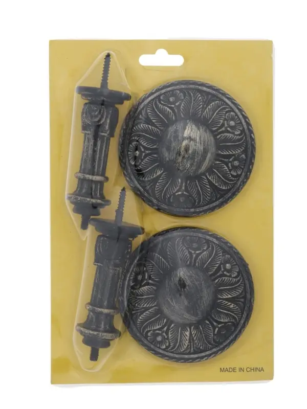 Крючок для штор CAPPIO KS031, d=95 мм, цвет черное золото, 2 шт