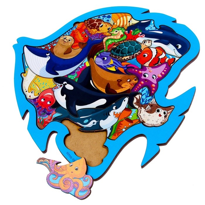 Вкладыш &laquo;Морские друзья&raquo;