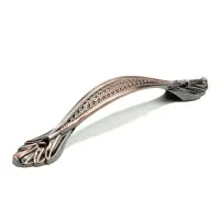 Ручка-скоба мебельная ТУНДРА PC176, м/о 96 мм, цвет медь