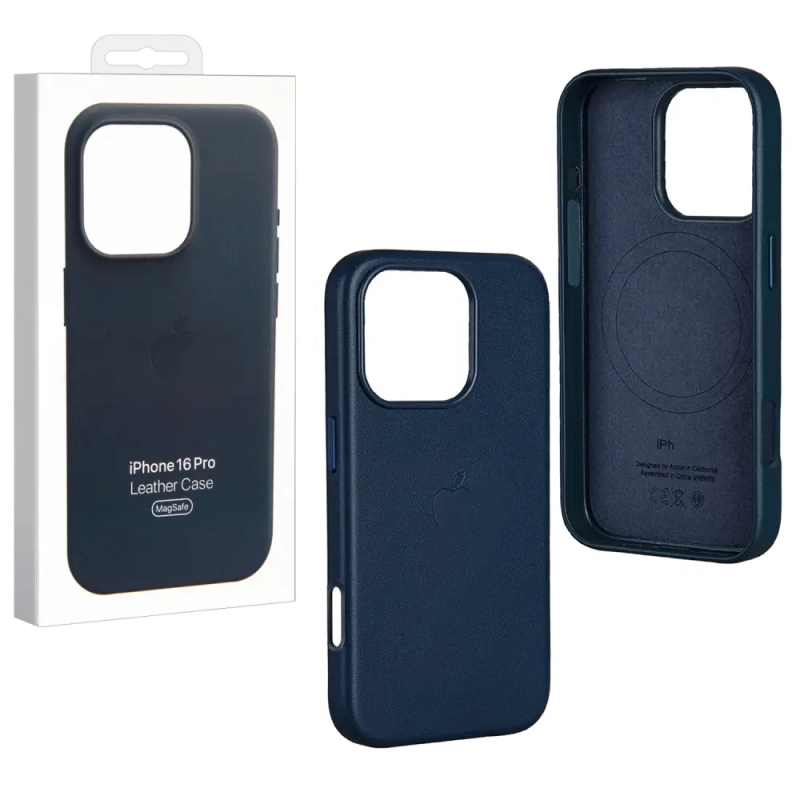 Чехол iPh 16 Pro Leather Case 100% ORG