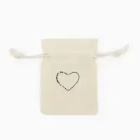 Мешочек подарочный &laquo;Нежность лён&raquo;, 7&times;9 см, бежевый