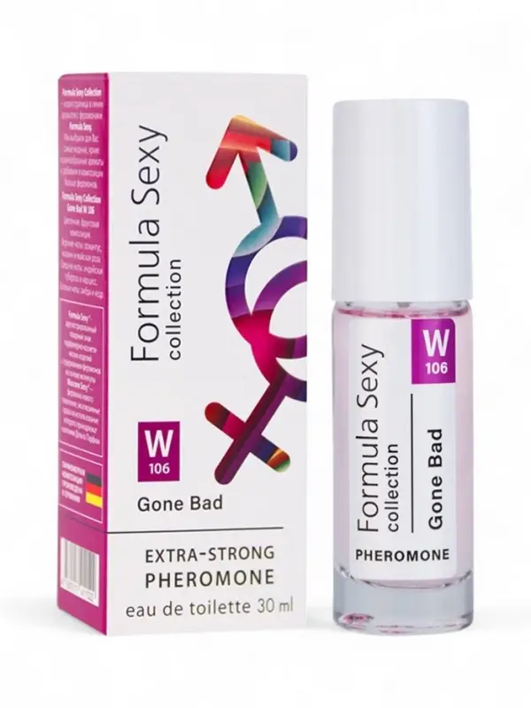Туалетная вода женская с феромонами Formula Sexy collection Gone Bad W106, 30 мл
