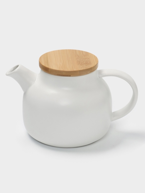 Чайник заварочный с ситом 1,1 л, Magistro, белый