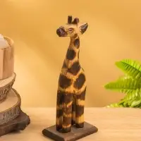 Сувенир "Жирафик" дерево 8х5х20 см, цв. коричневый