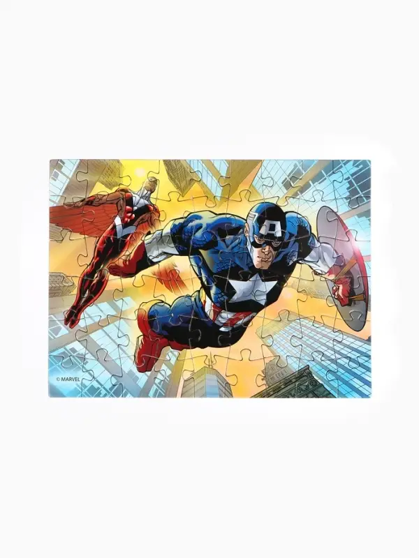 Пазлы детские для мальчиков &laquo;Мстители&raquo;, набор 10в1, 54 детали в каждом