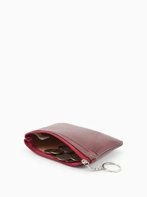 Кошелек жен 13-01-01 Июнь2509, 15*0,5*11 см, отд на молнии, бордо