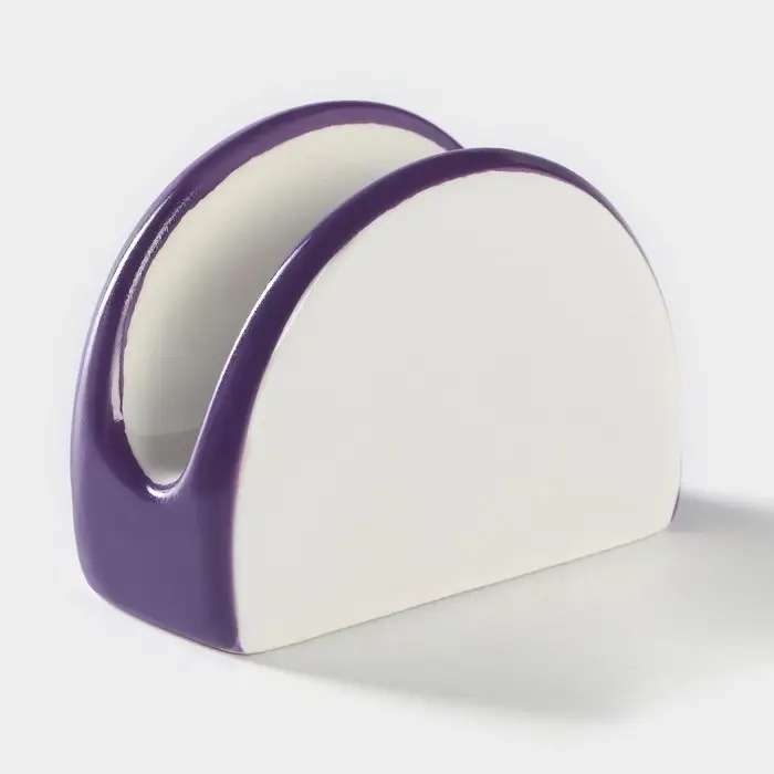 Салфетница Доляна &laquo;Лаванда&raquo;, 9,5&times;7&times;4,3 см