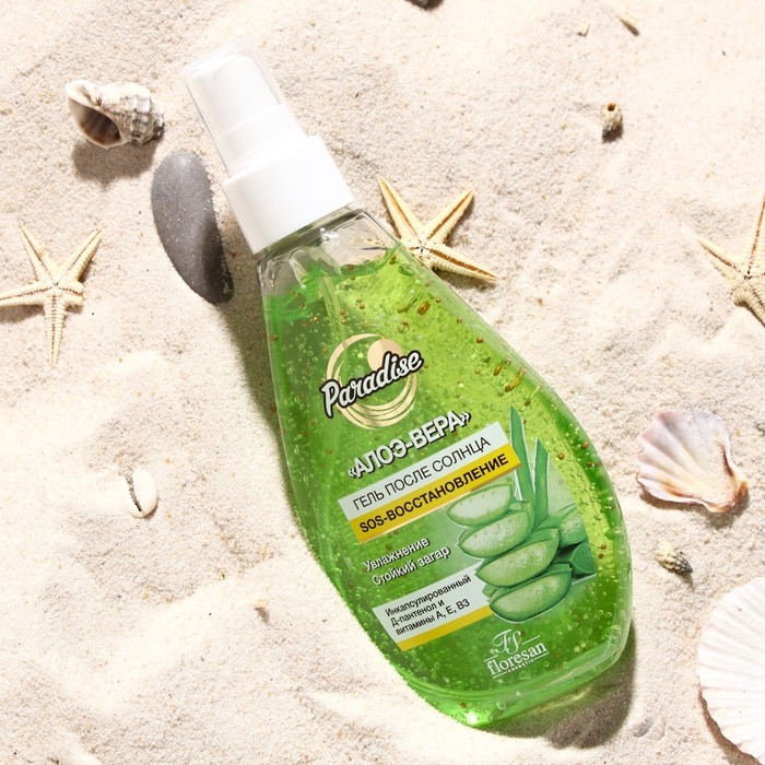 Гель после солнца Floresan Beauty Sun &laquo;Алоэ вера&raquo;, 160 мл