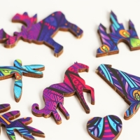 Пазл деревянный фигурный &laquo;Сказочная сова&raquo;, 87 элементов