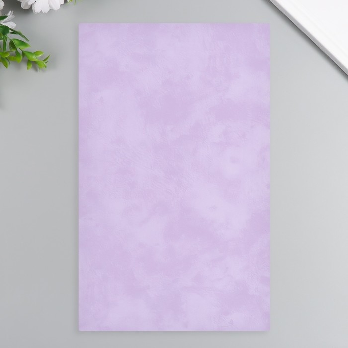 Лист для творчества иск.кожа "Масло. Матовый" фиолетовый лист 33х20 см толщина 0,74 мм