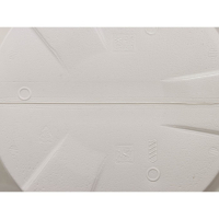 Кашпо для цветов со вставкой &laquo;Дюна&raquo;, 19,5 л, цвет кремовый