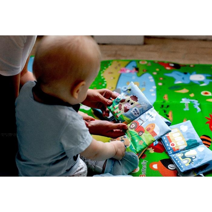 Книжка-шуршалка &laquo;Мои первые слова&raquo; 11х11 см