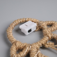 Светодиодная фигура &laquo;Олень&raquo; 14х11х1 см, 20 LED, батарейки AG13x3 (в комплекте), свечение теплое белое