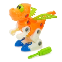 Конструктор отверточный &laquo;Дракончик&raquo;, цвета МИКС