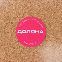 Набор подставок под горячее Доляна, 6 шт, d=19 см