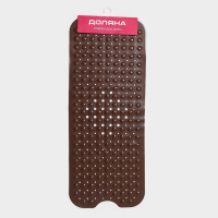 Коврик противоскользящий на присосках Доляна &laquo;Пузырьки&raquo;, 39&times;101 см, цвет МИКС