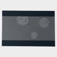 Салфетки сервировочные на стол Доляна &laquo;Лилли&raquo;, 4 шт, 45&times;30 см, цвет серый