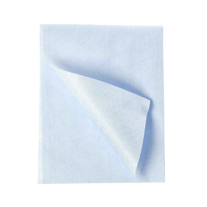 Набор салфеток нетканных 40х40 см, микроволокно 60 гр/м&sup2;, 10 шт, цвет синий