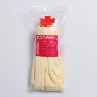 Насадка для швабры Доляна &laquo;Юбочка цельная&raquo;, микрофибра, 32&times;7 см, цвет МИКС