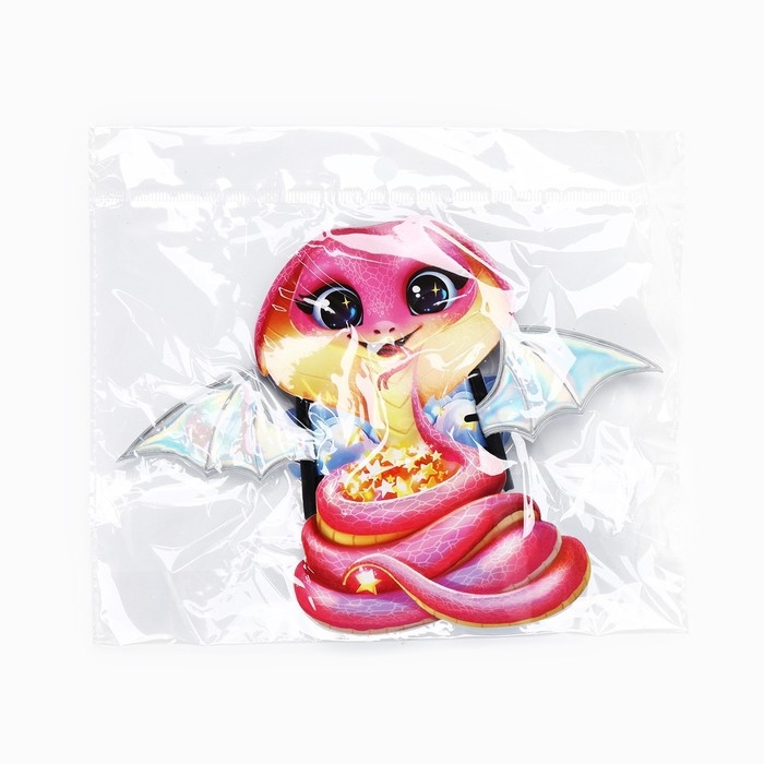 Заколки ушки новогодние &laquo;Волшебная змейка&raquo;, на Новый год, 1 х 5 х 9 см