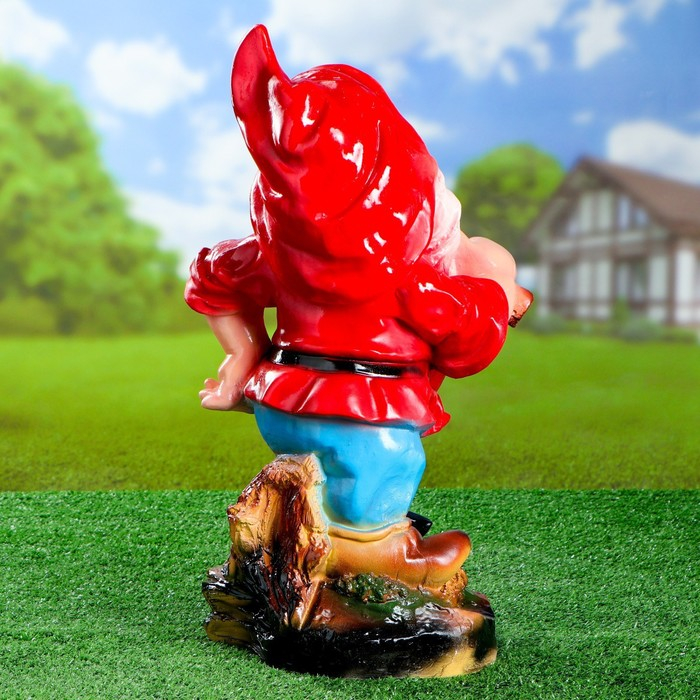 Садовая фигура "Гном с лопатой средний" 25&times;29&times;54см