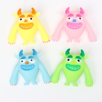 Антистресс сквиш мялка &laquo;Монстр&raquo;, с пастой, в шоубоксе