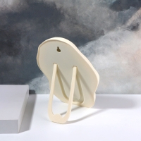 Зеркало настольное &laquo;Грейс&raquo;, зеркальная поверхность 12,5 &times; 21 см, цвет белый