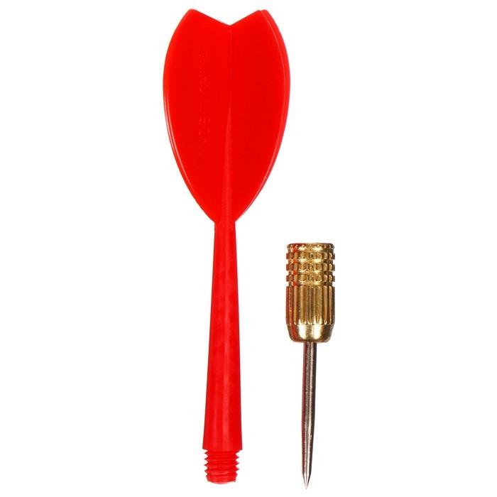 Дротики для дартса ONLYTOP, 3 шт., металлический наконечник, вес 6 г, цвета МИКС