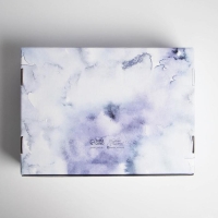 Коробка подарочная новогодняя складная Happy New Year, 30,7 х 22 х 9,5 см, Новый год