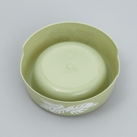 Миска пластиковая &laquo;Тропики&raquo;, 250 мл, оливковая