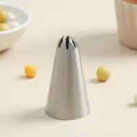 Насадка кондитерская &laquo;Закрытая звезда&raquo;, d=3 см, выход 0,3 см, нержавеющая сталь