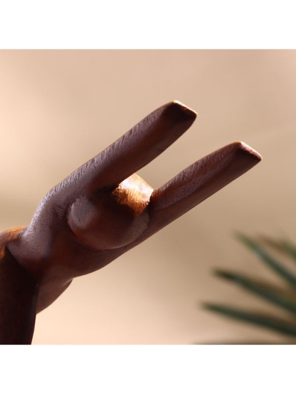 Сувенир "Растяжка" дерево суар, 12х4х12 см