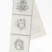 Набор для творчества. Вышивка на холсте "Милые зверюшки"