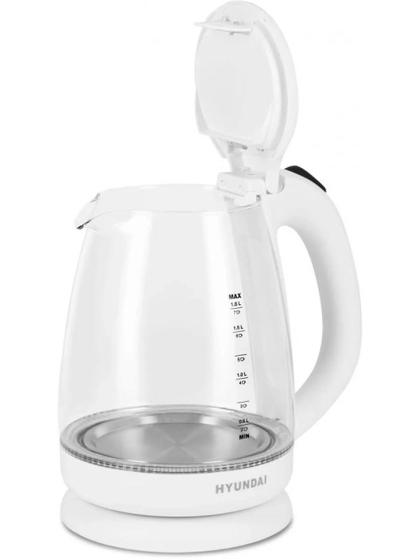 Чайник HYK-G2001 1.8л. 2200Вт белый