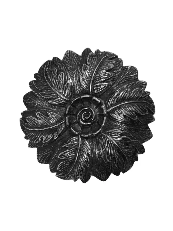 Крючок для штор CAPPIO KS035, d=9.8 мм, цвет серебро, 2 шт