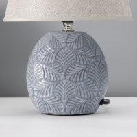 Настольная лампа с абажуром RISALUX &laquo;Сортино&raquo;, Е14, 40 Вт, 22.5&times;22.5&times;32 см