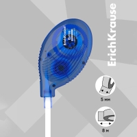 Корректирующая лента 5 мм х 8 м, ErichKrause Extra, корпус синий, европодвес