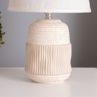 Лампа настольная "Дарианна" 1х40Вт Е14 бежевый 29х20х32,5