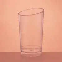 Стакан пластиковый одноразовый &laquo;Конический экстра&raquo;, 150 мл, прозрачный