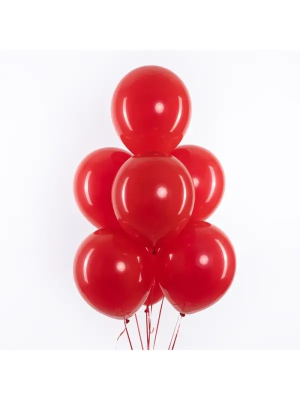 Воздушные шары латексные 12" &laquo;Красный&raquo;, 100 шт.