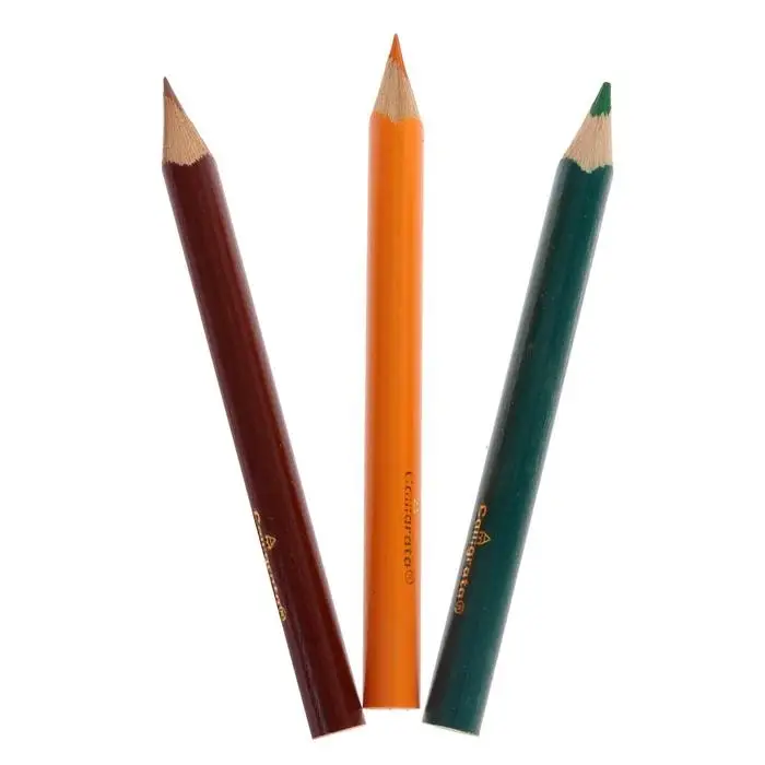 Карандаши цветные 12 цветов Calligrata &laquo;Принцесса&raquo;, МИНИ в картонной коробке, корпус треугольный, деревянный