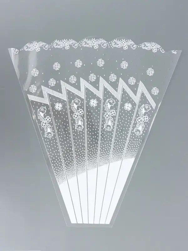 Пакет для цветов конус &laquo;Одесса&raquo;, 45&times;50 см, МИКС