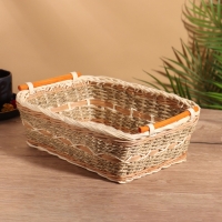 Корзина плетеная 30x22x11 см, ротанг