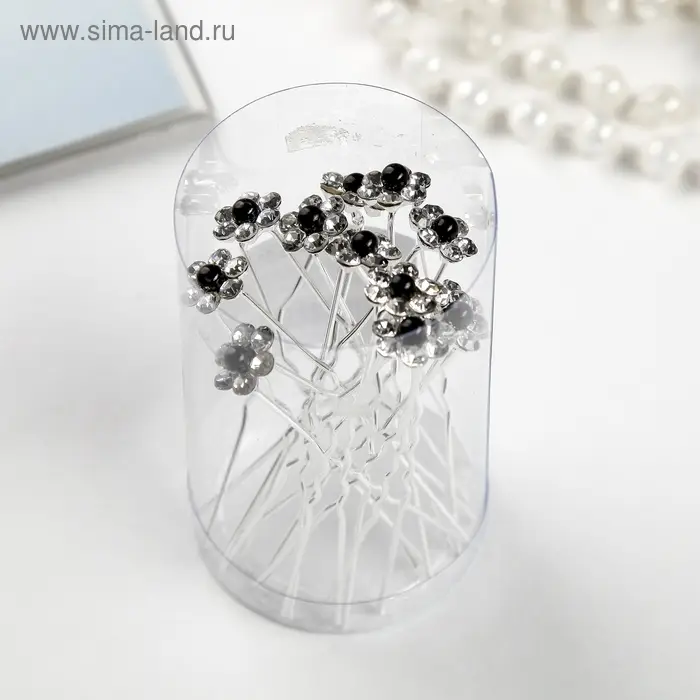 Шпилька для волос &laquo;Циненария&raquo;, серебро