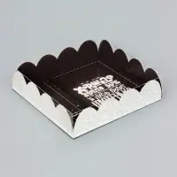 Коробка для печенья, &laquo;Комплимент&raquo;, 12&times;12&times;3 см