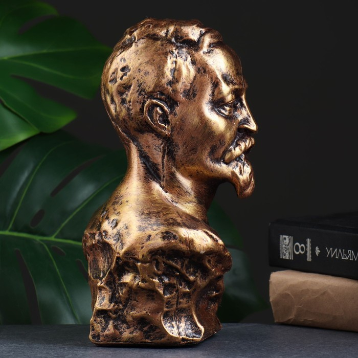 Бюст Дзержинского Ф.Э., бронза 17х24см Бюст Дзержинского Ф.Э., бронза 17х24см