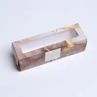 Коробка для макарун, кондитерская упаковка &laquo;Present&raquo;, 18 х 5.5 х 5.5 см
