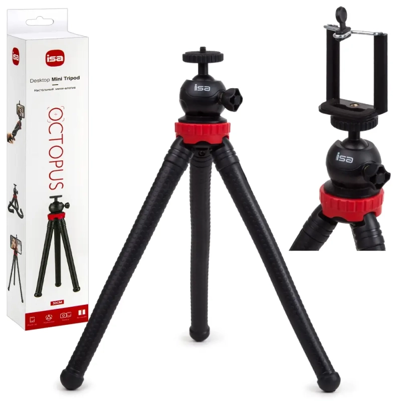 Настольный мини-штатив ISA FLEX 03-30 ISA