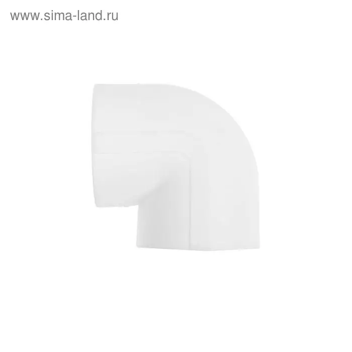 Угольник "СТМ", полипропиленовый, d=20 мм, 90&deg;